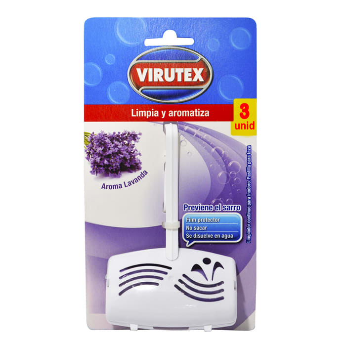 Canastilla Inodoro aroma Lavanda 3 un. Virutex