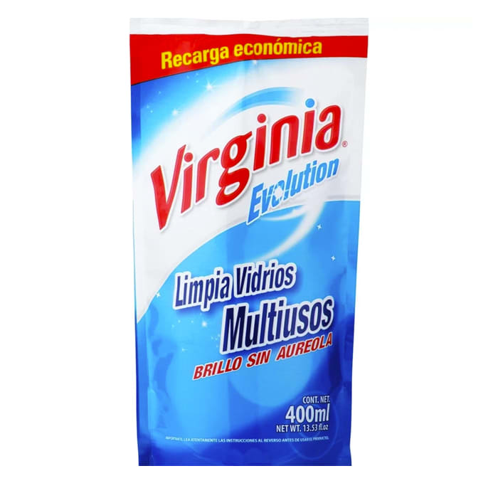 Limpiador Multiuso Recarga 400 ml. Virginia
