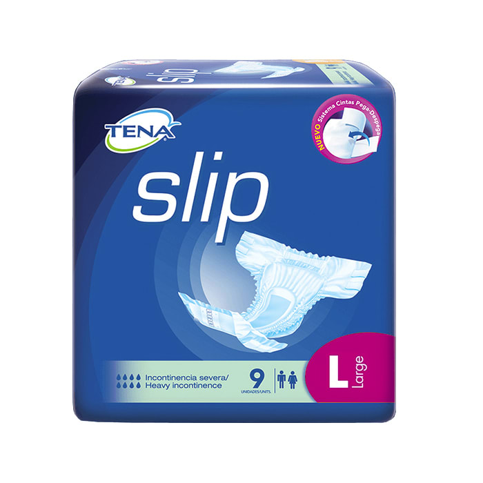 Pañal Slip Talla L 9 un. Tena