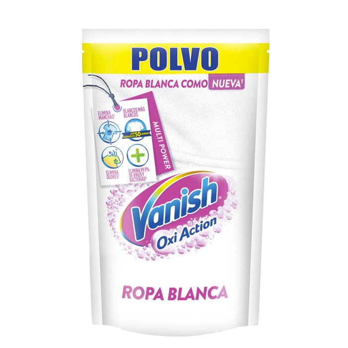 Quitamanchas en Polvo Blanco 120g. Vanish