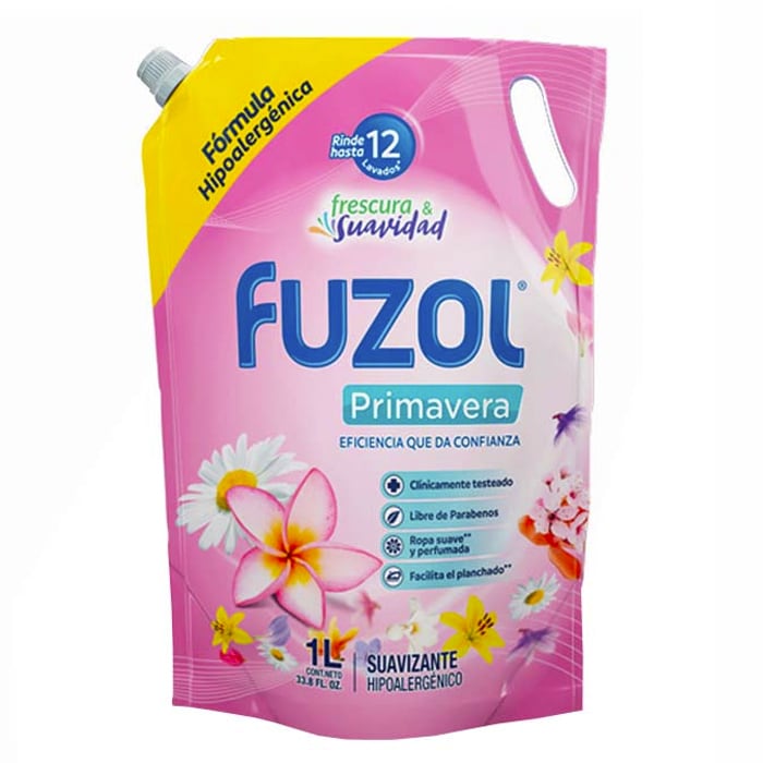 Suavizante Primavera 1 Lt. Fuzol
