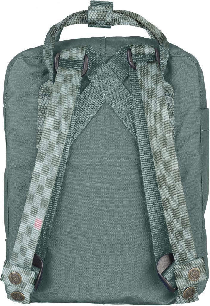 FR MOCHILA KANKEN FROST GREEN- CHESS PATTERN | Aldo Carla