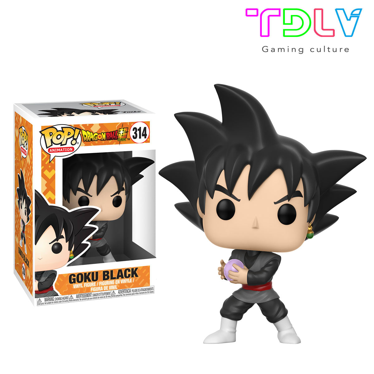 black goku juguete