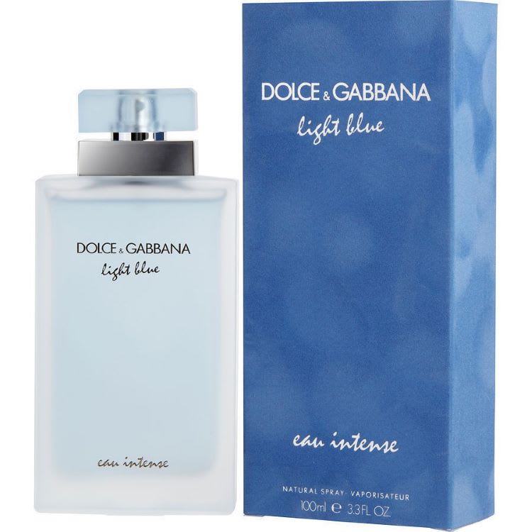 LIGHT BLUE EAU INTENSE FEMME EDP 100ML PERFUME DOLCE \u0026 GABBANA MUJER | Palo  Rosa - PERFUMES