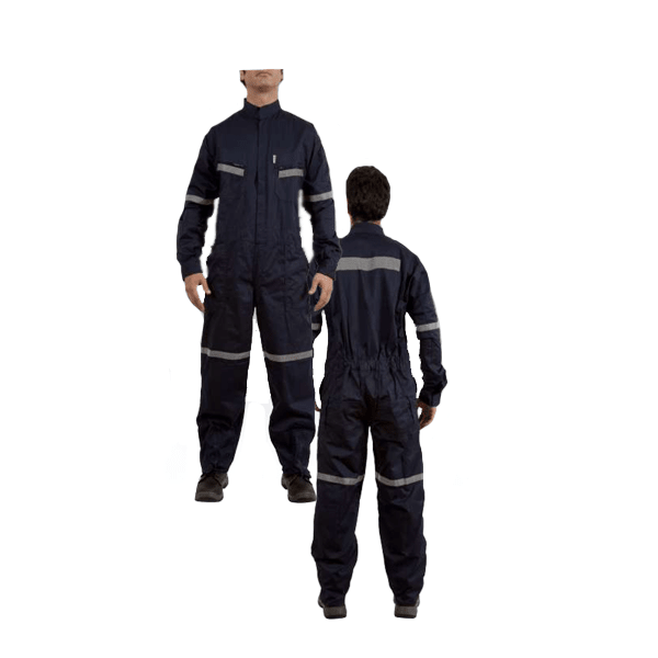 OVEROL POPLIN C/REFLECT. 2PULG AZUL ALASKA | Nova Seguridad