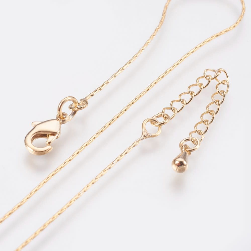 CADENA LISTA B/ORO HILO 0.7MM