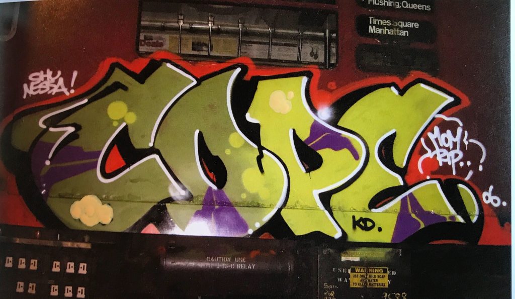 Cope2 (New York) Graffiti Writer Spotlight Bombing Science