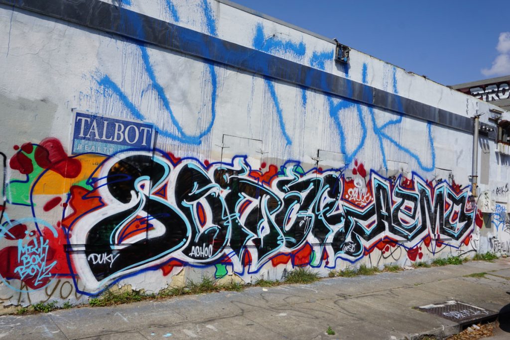 New Orleans Graffiti The Walls Bombing Science