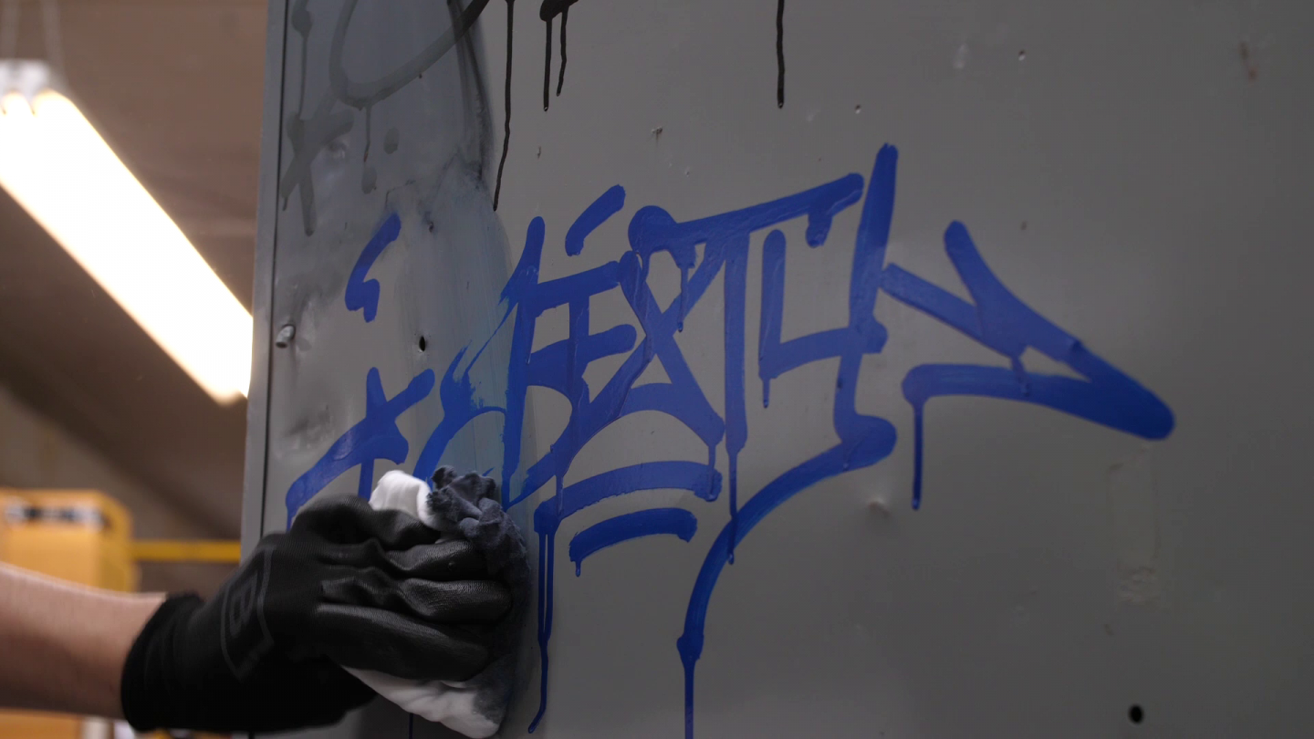 Graffiti Video Graffiti Mops Buff Test Bombing Science