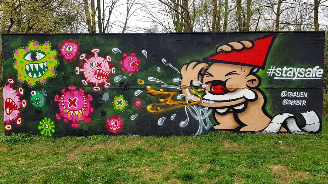 COVID GRAFFITI | Bombing Science