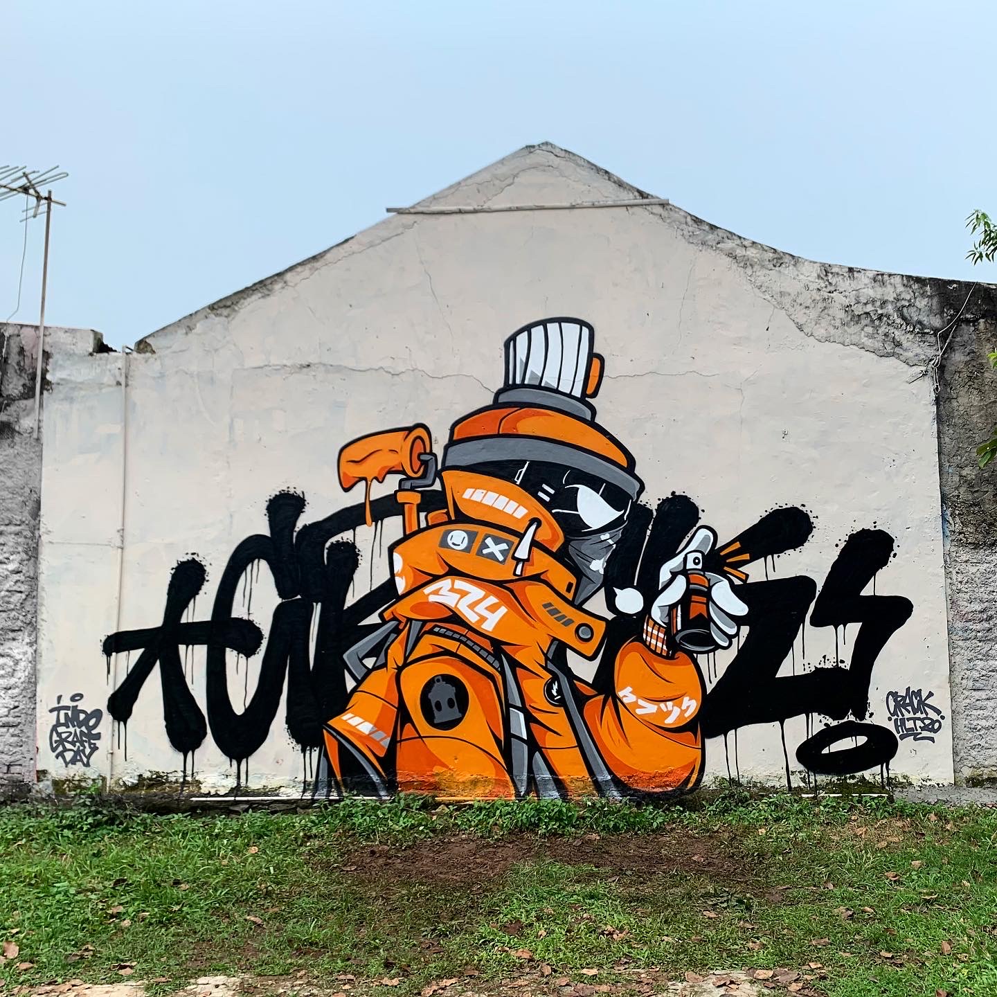 Crack Indonesia Graffiti Writer Interview Bombing Science