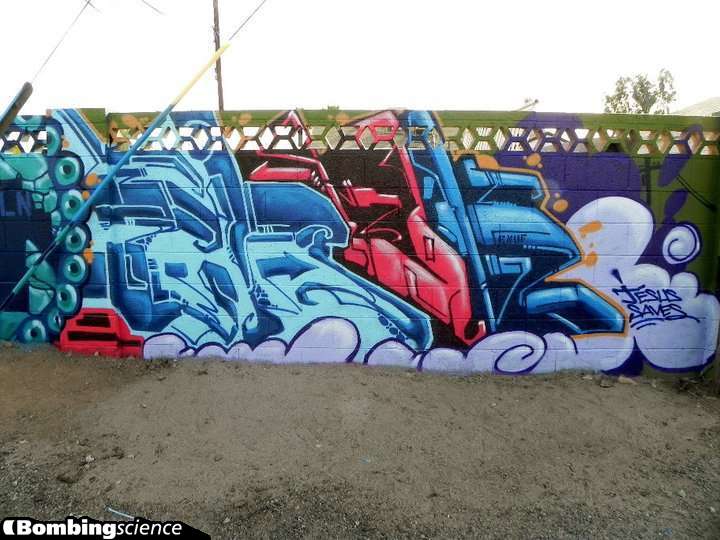 Phoenix Graffiti Pictures Bombing Science