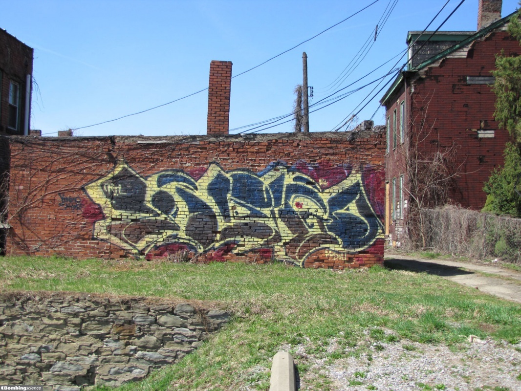Pittsburgh Graffiti Pictures Bombing Science