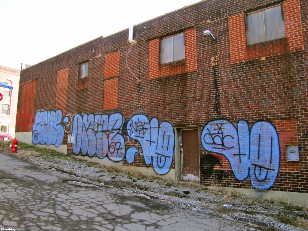 Pittsburgh Graffiti Pictures Bombing Science
