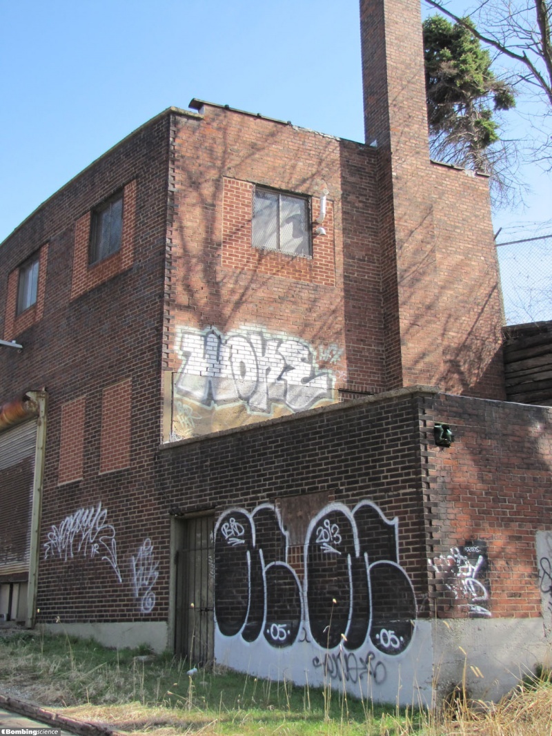 Pittsburgh Graffiti Pictures Bombing Science