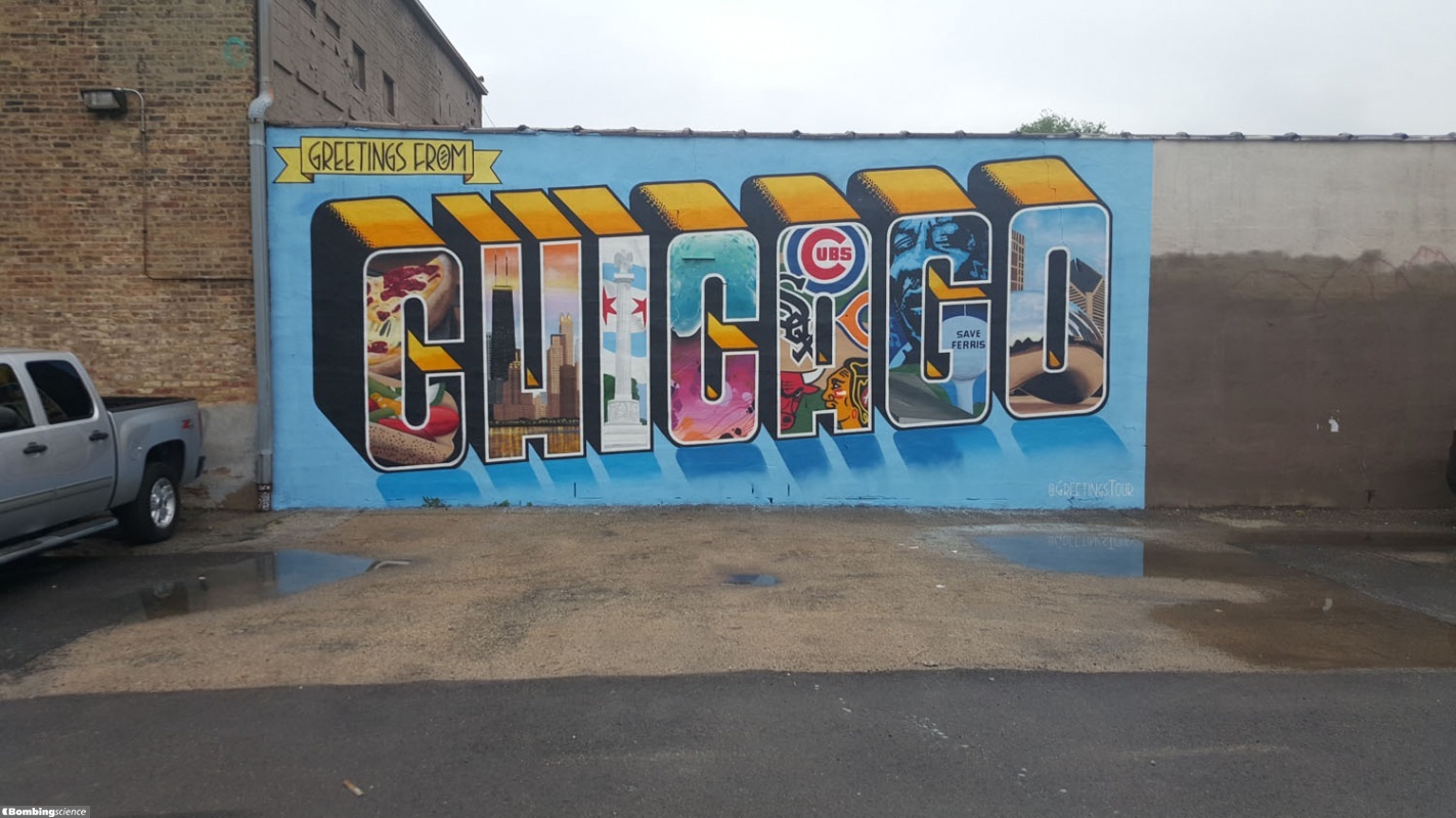 Chicago Walls (7 pics) Bombing Science