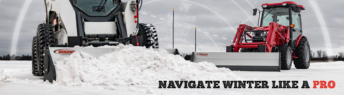 Tractor and Skidsteer Snow Plows
