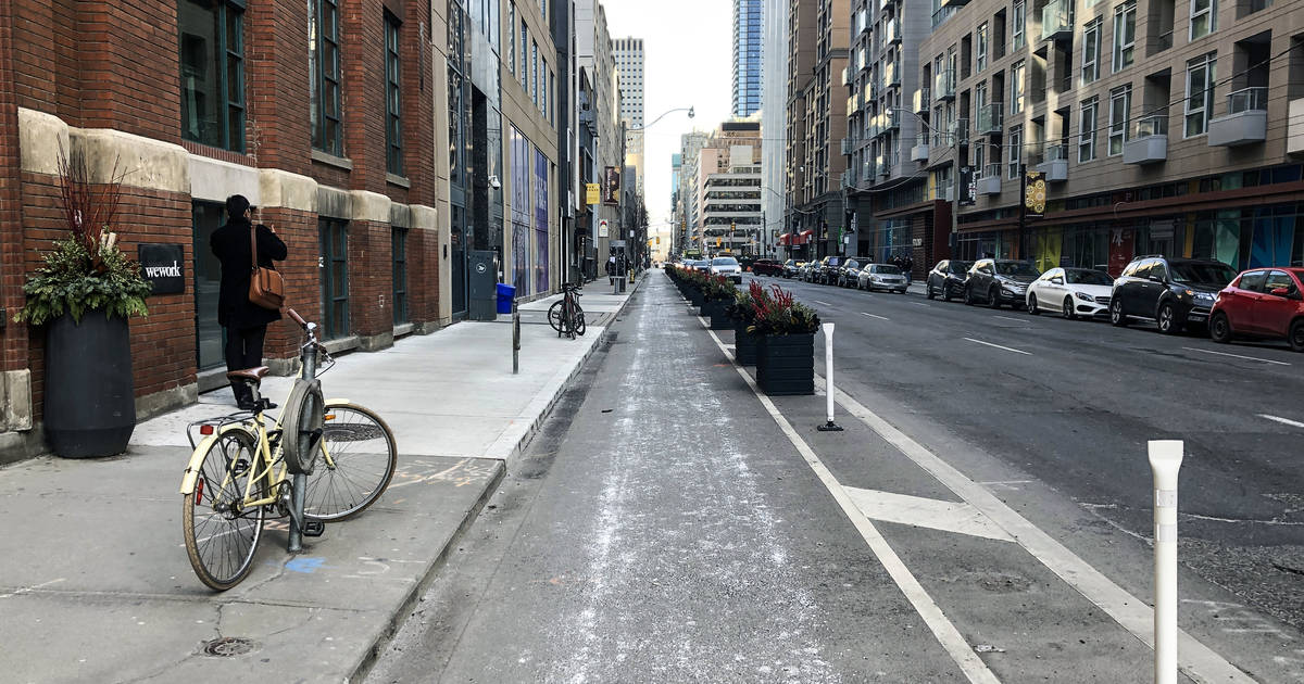 cycle lanes report just Toronto's made finally lanes were popular bike most