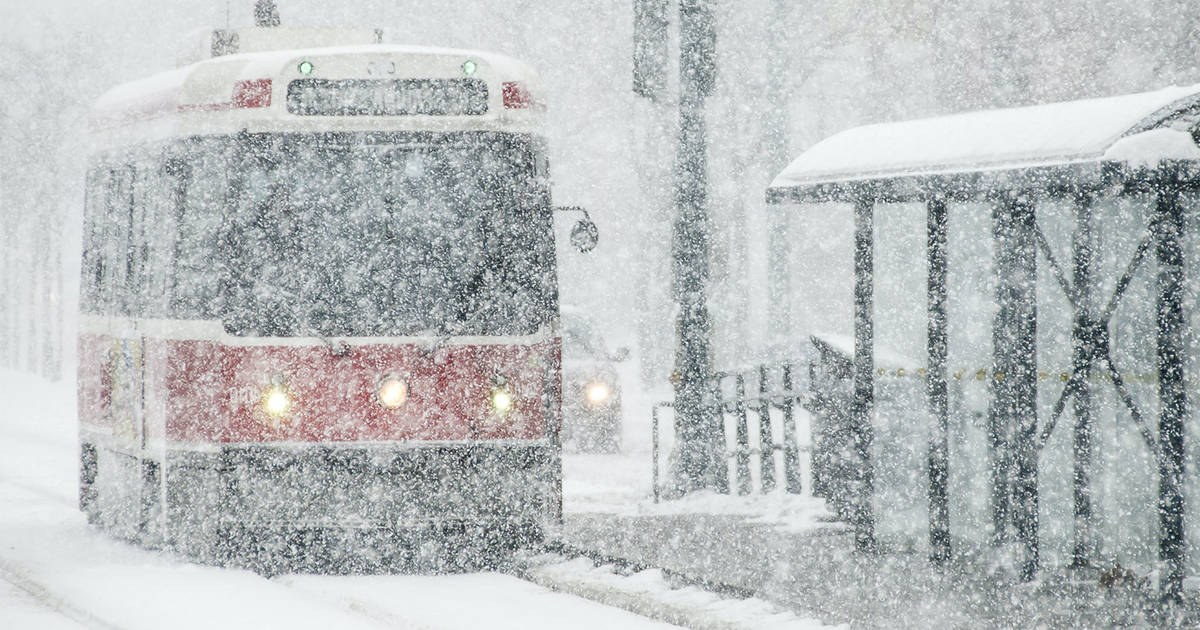 Toronto could get up to 10 cm of snow on Monday - blogTO
