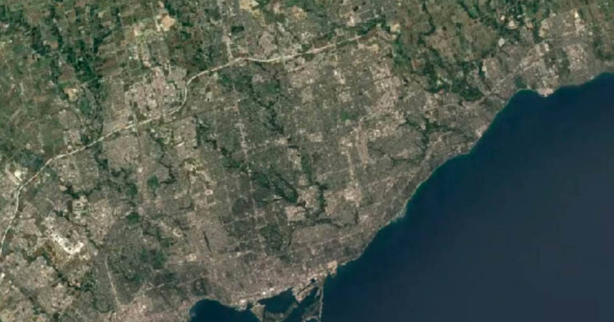 Satellite timelapse shows how much Toronto has changed in 35 years
