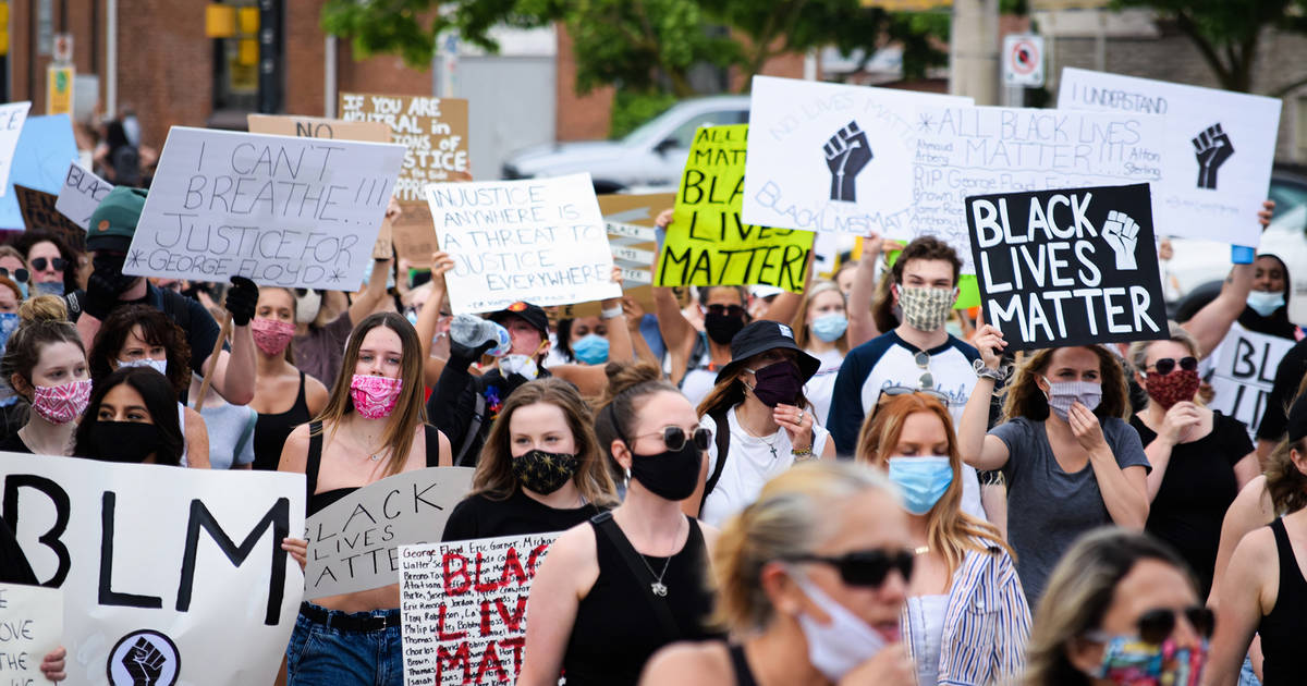 Thousands Just Marched Across The Gta To Support Black Lives Matter