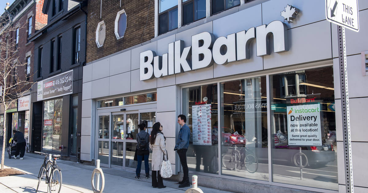 Bulk food stores in Toronto doing delivery and contactless pickup