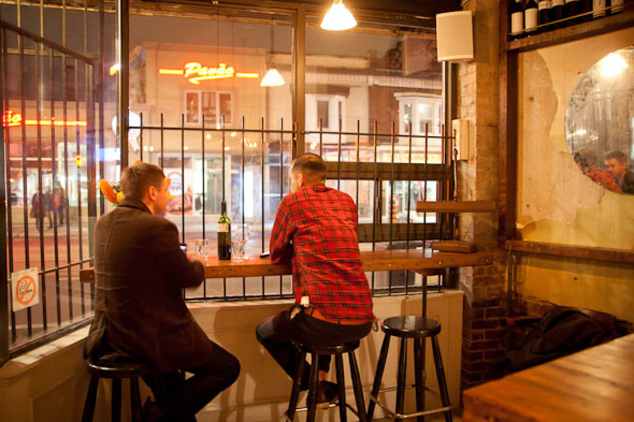 The top 5 bars on Dundas West