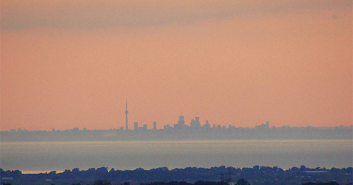 What Toronto Looks Like From Niagara Falls
