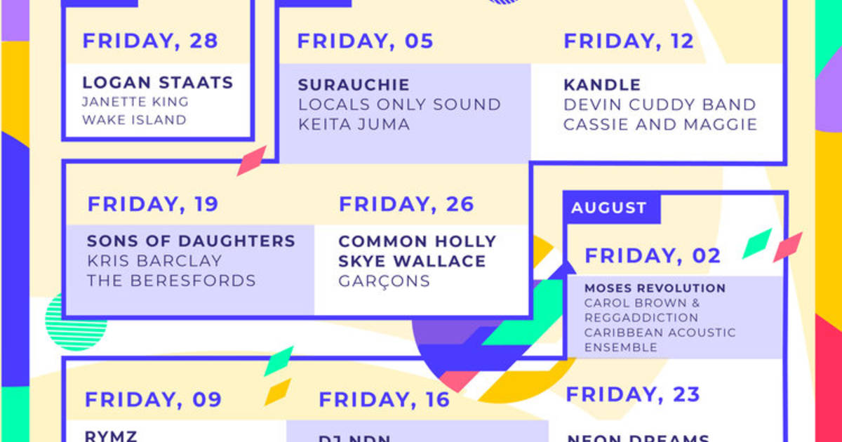 Indie Fridays 2019: Moses Revolution, Carol Brown with 