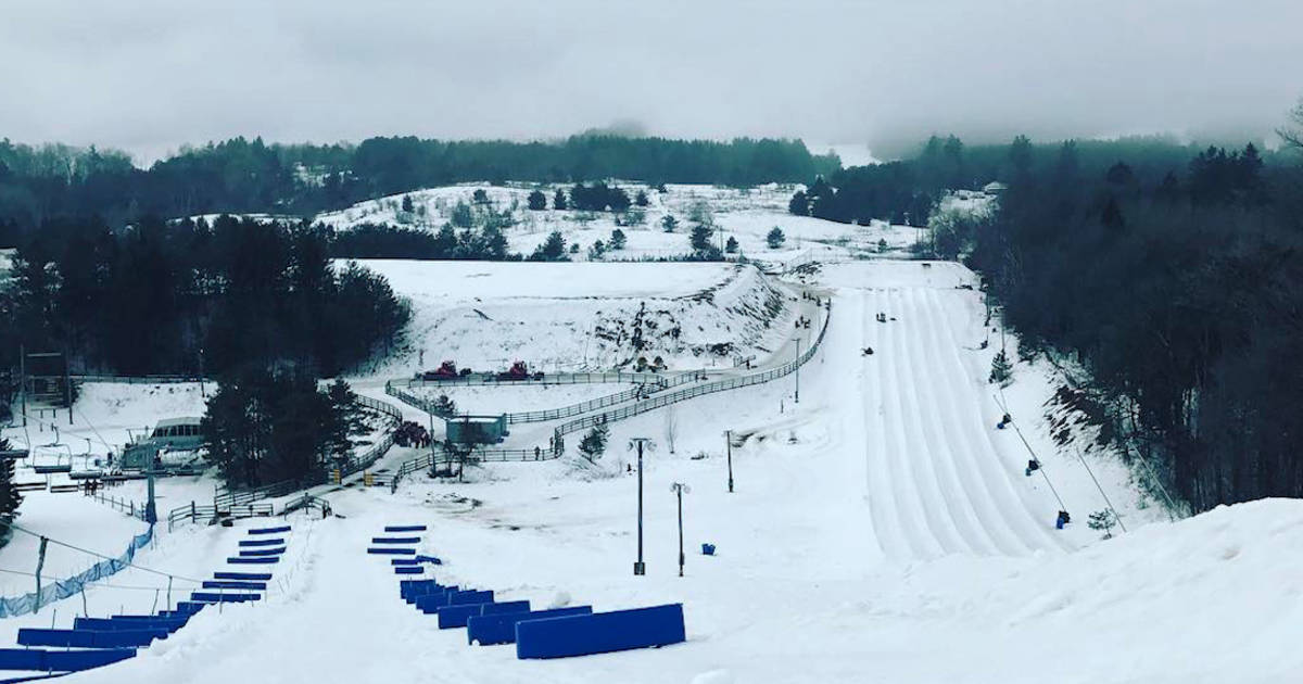 Lakeridge Ski Resort is the ultimate snow tubing destination near Toronto