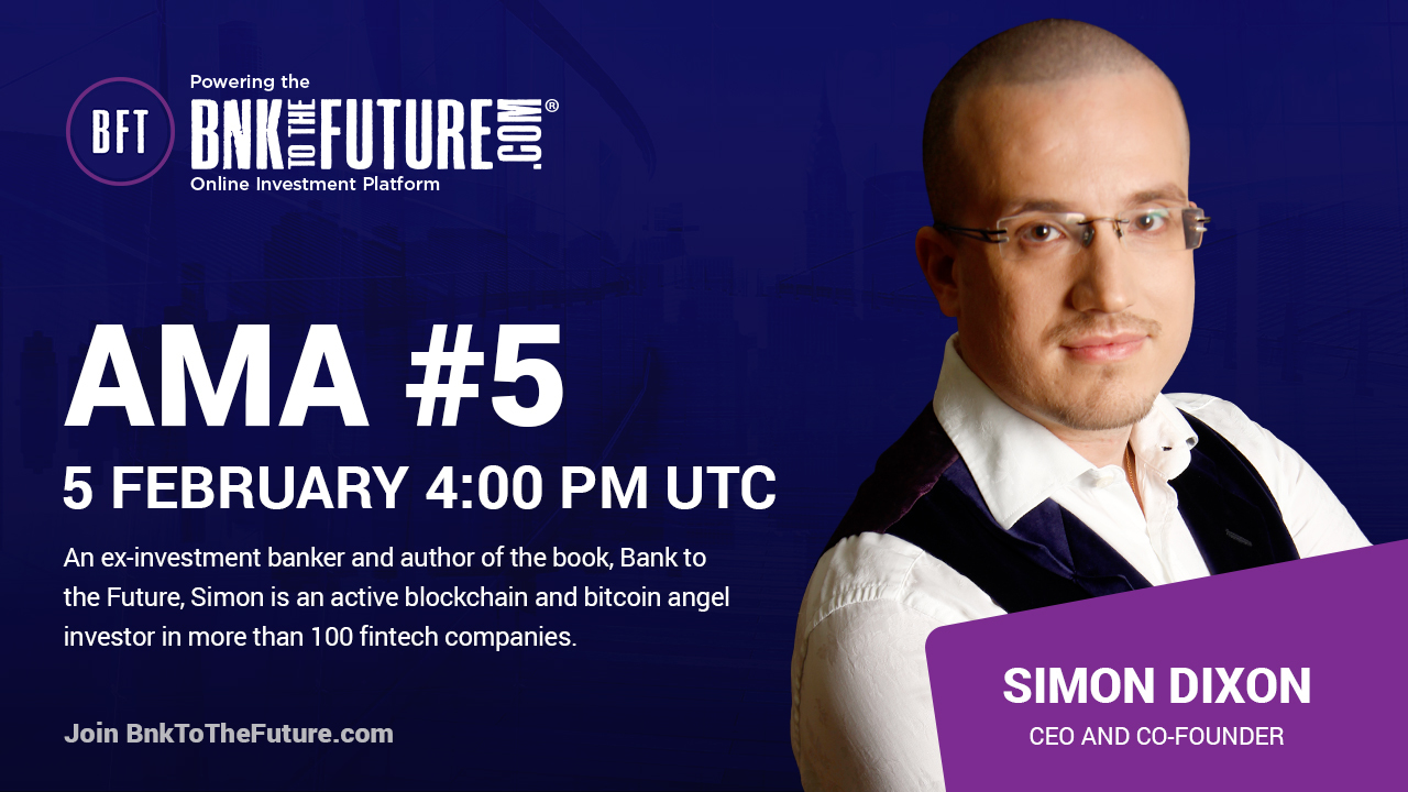 Security Token Wallet – AMA #5 with Simon Dixon – BF Wallet & Secondary Market Update