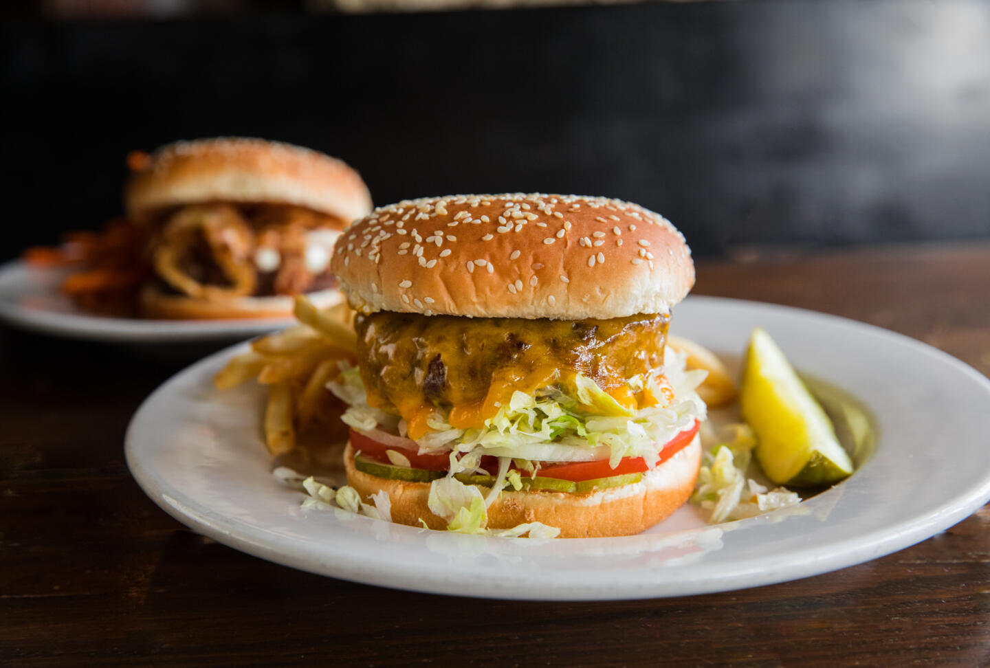 RJ Grunts Works Burger