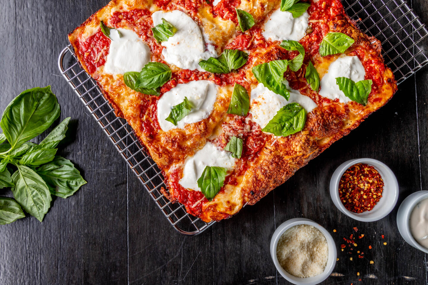 B Square Pizza is Dishing Out DetroitStyle Pies to Chicago Lettuce