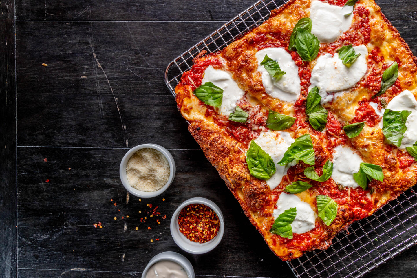 B Square Pizza is Dishing Out DetroitStyle Pies to Chicago Lettuce