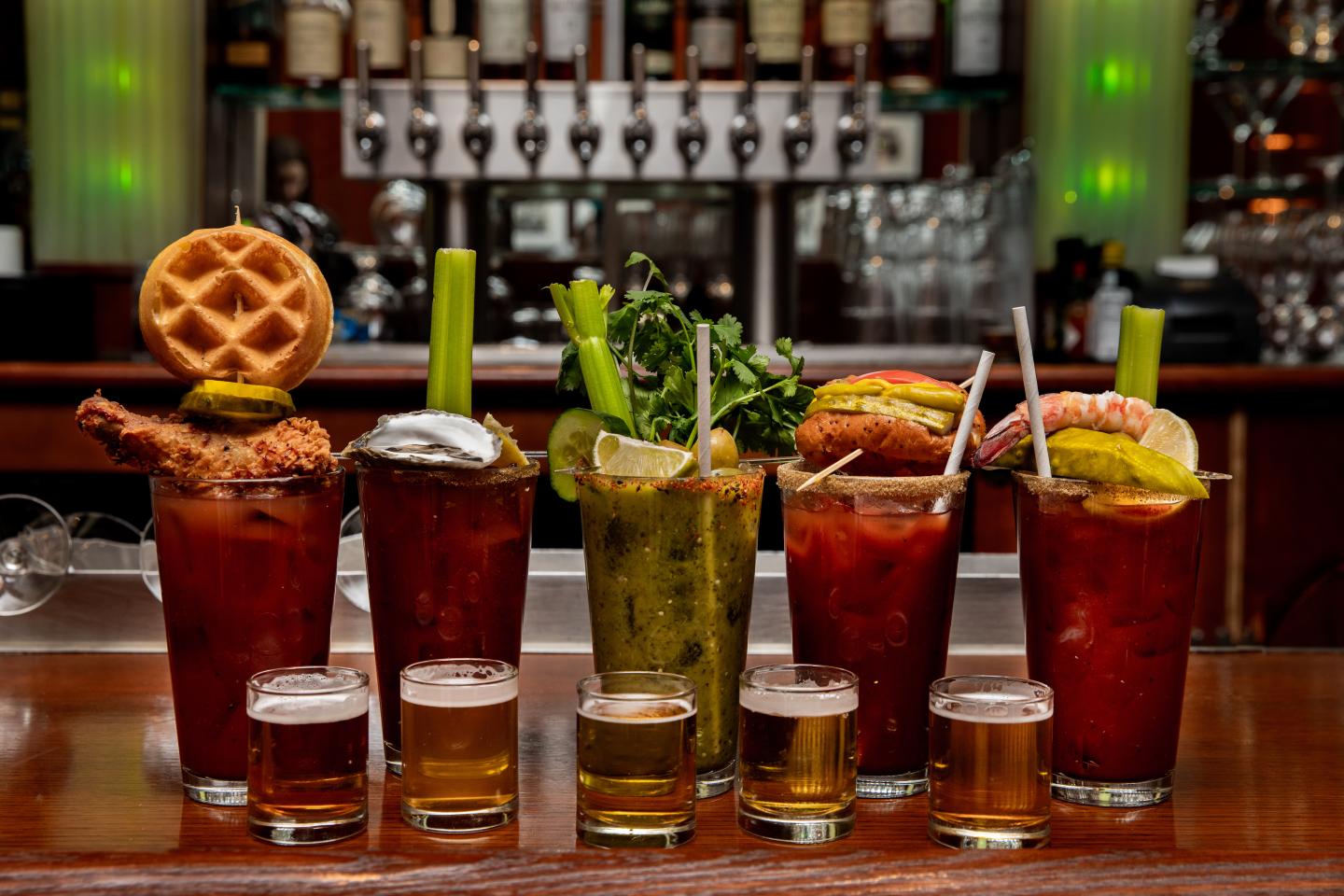 Shaw's Bloody Mary spread