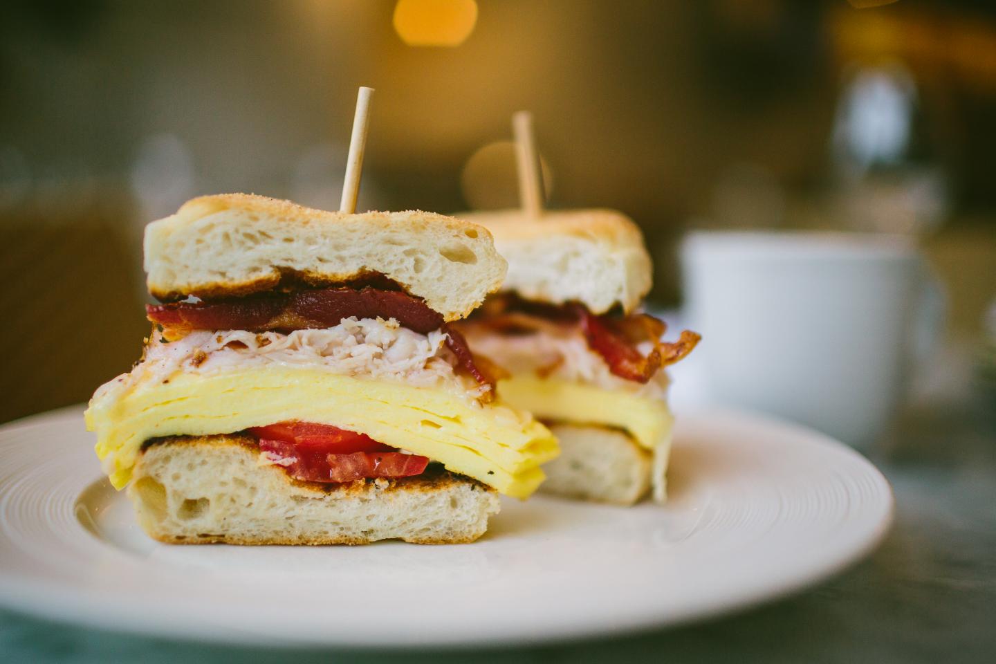 Recipe Griddled Turkey Breakfast Sandwich Lettuce Entertain You