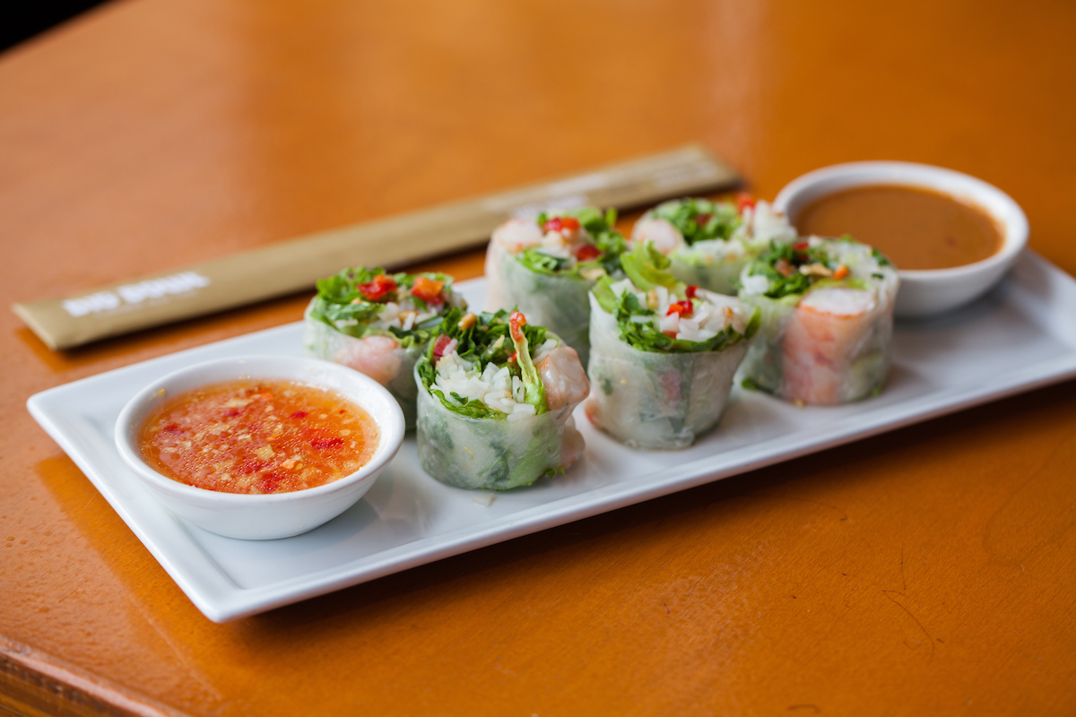 Spring Rolls at Big Bowl