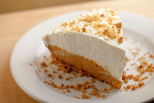 Pumpkin Chiffon Pie at Mity Nice Grill