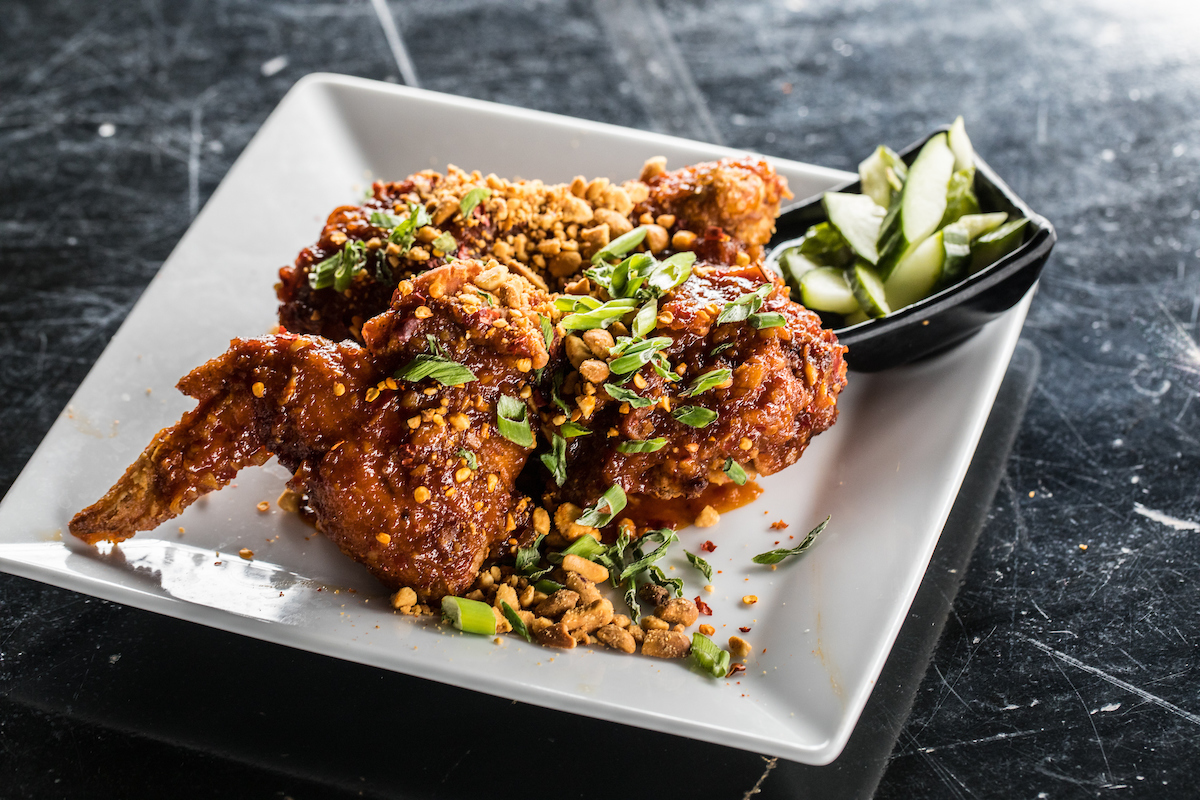 Head over to the Chicago suburb of Schaumburg for the city's best Asian-influenced fried chicken at Tokio Pub