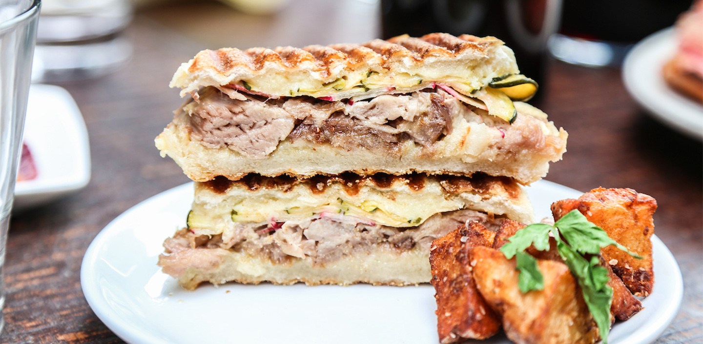 Cafe ba-ba-reeba's cubano sandwich