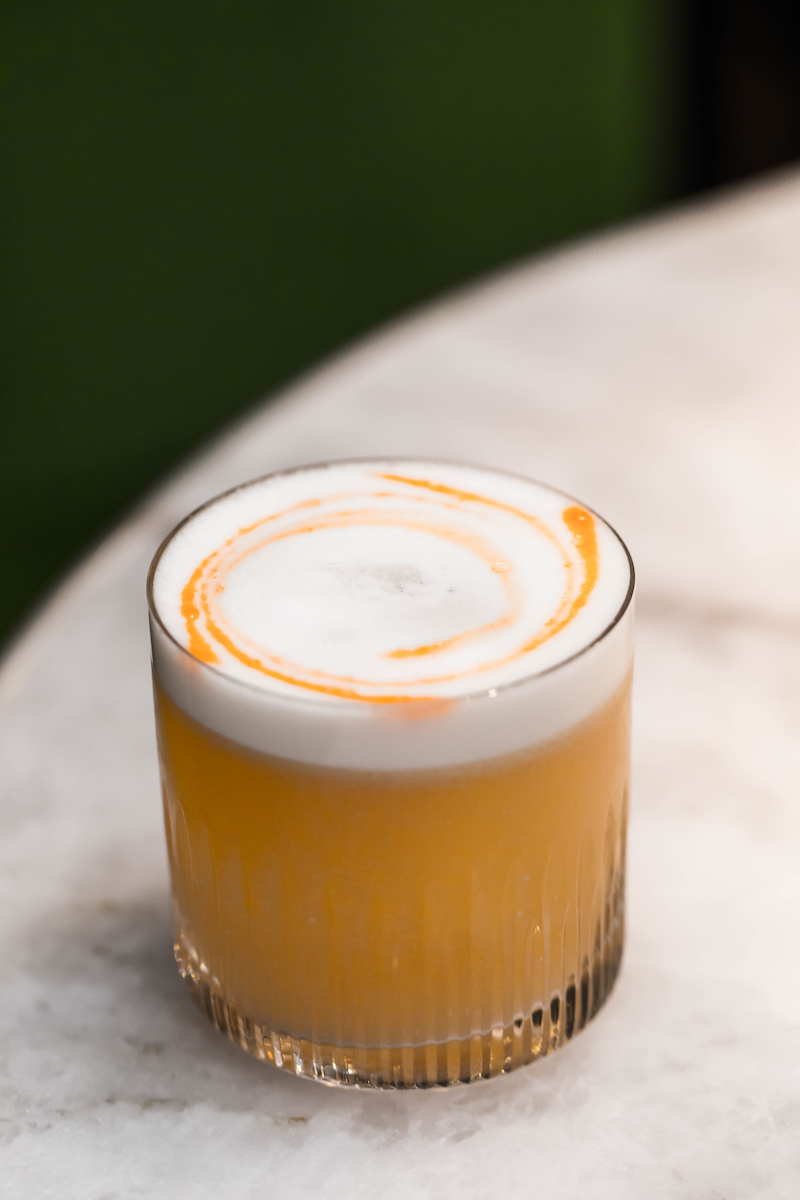 Whiskey Sour at booth One