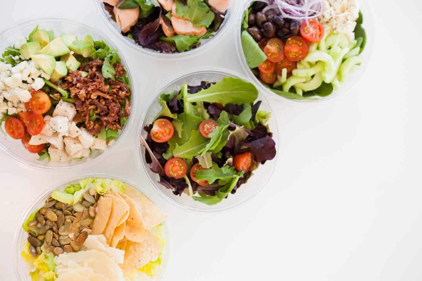 custom salads from community canteen