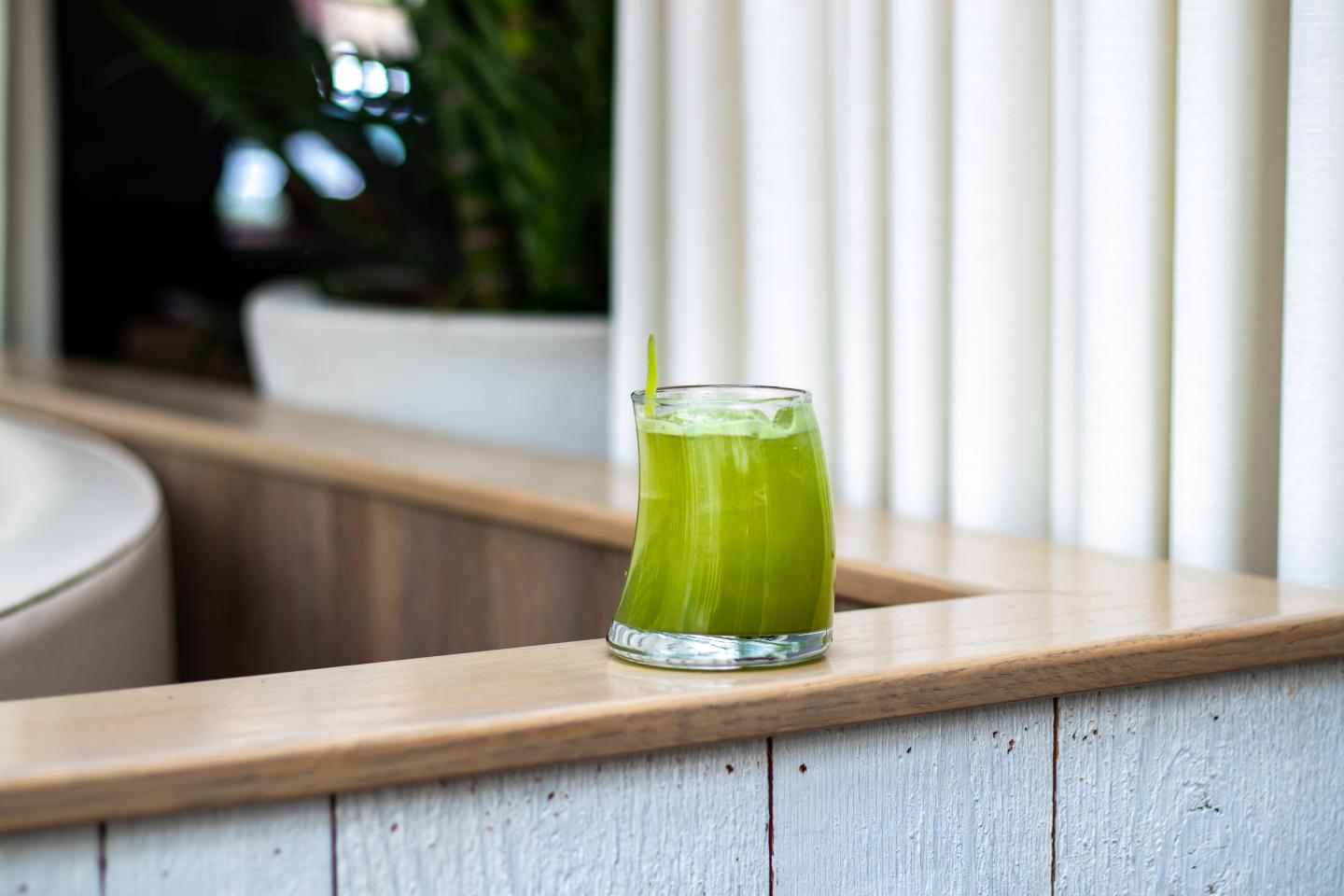Matcha Cocktail from Summer House Santa Monica