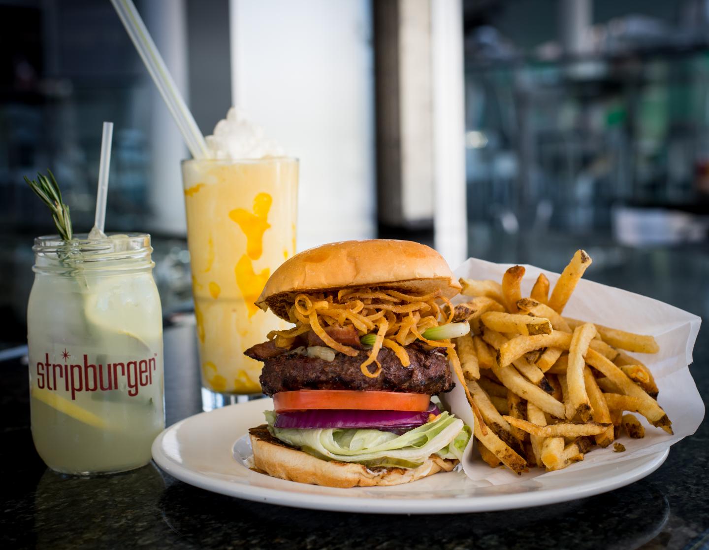 Stripburger Game Day Burger
