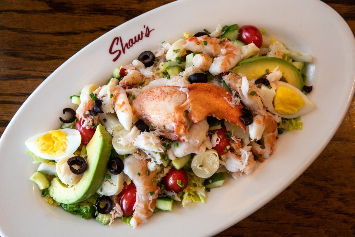 Shaw's seafood salad