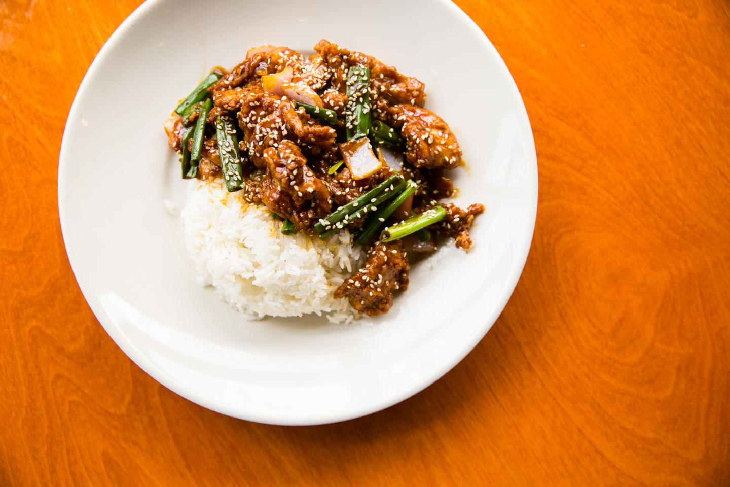 big bowl sesame chicken