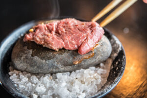 Filet Mignon Hot Rock at Tokio Pub