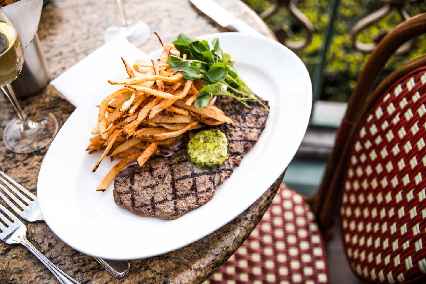 Steak Frites from Mon Ami Gabi