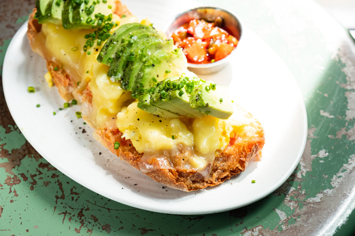 Scrambled egg toast from Lil Ba Ba Reeba