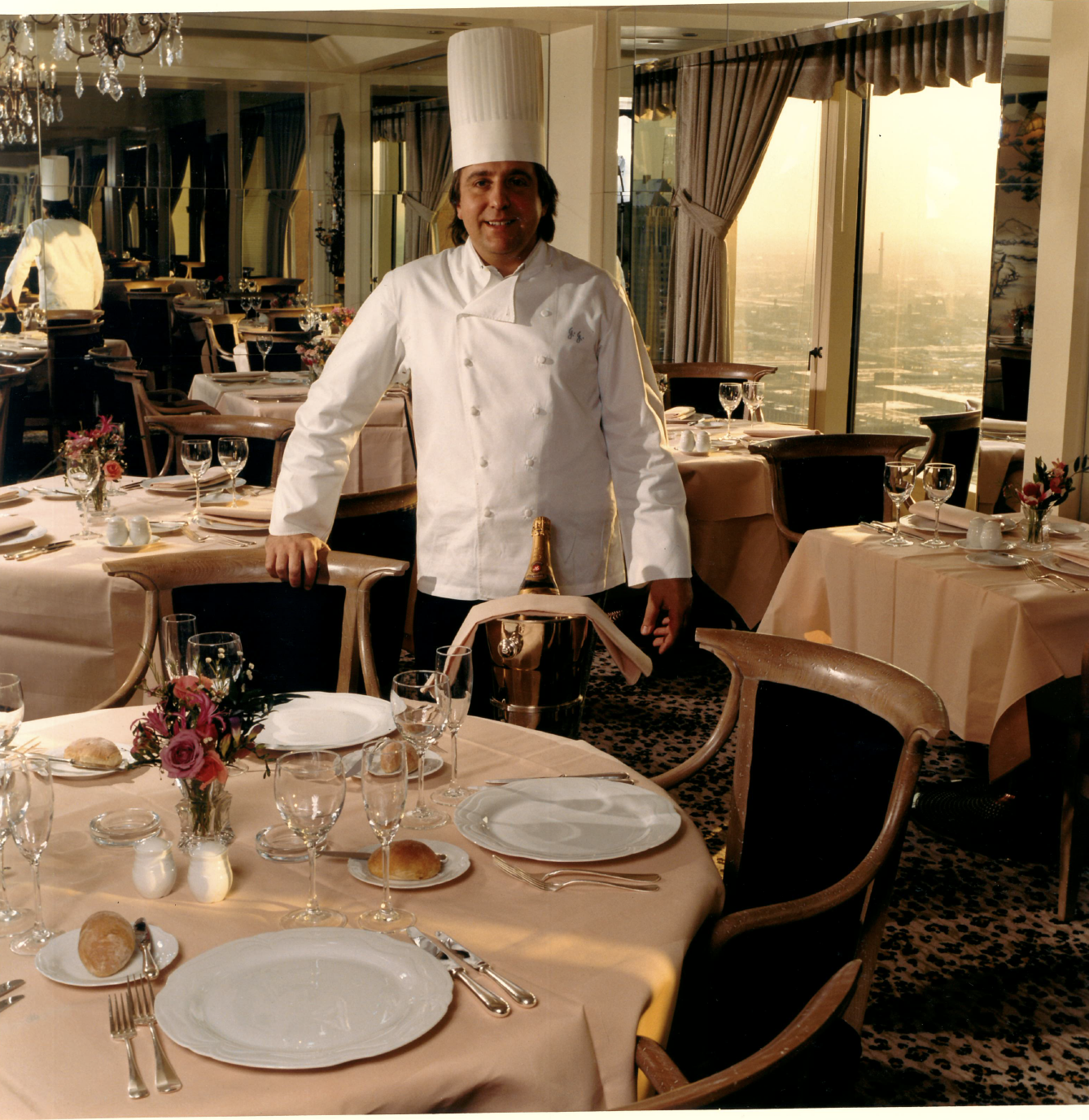 Chef Jean Joho at Everest